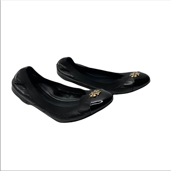 Tory Burch Jolie ballet elastic band flats sz 6.5 - Picture 5 of 6